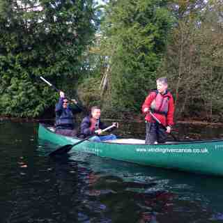 kids canoeing